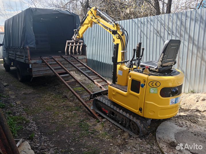 Услуги Мини-экскаватора