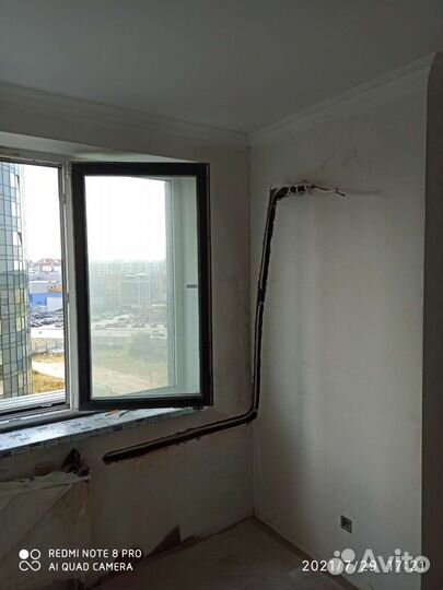 Закладка трассы под кондиционер