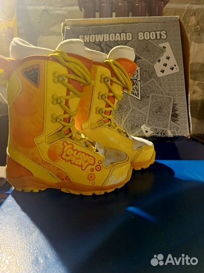 Сноубордические ботинки детские Black Fire Junior