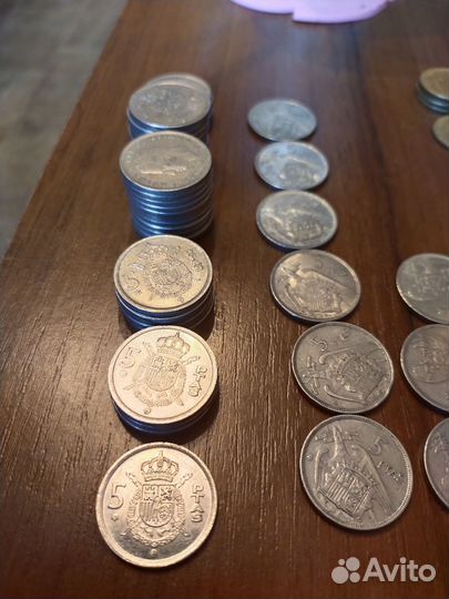 Монеты Испании разных годов