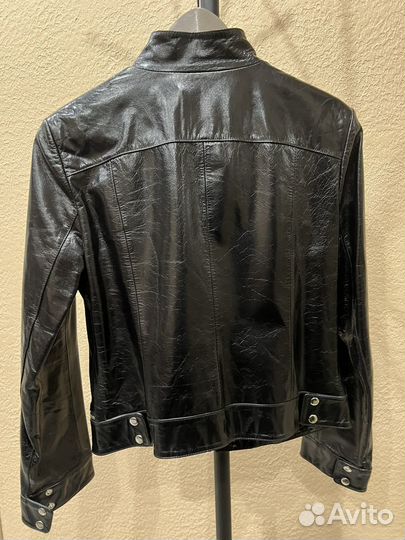 Куртка кожаная женская демисезонная