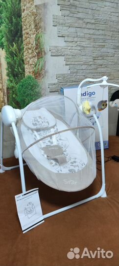 Детские электронные качели