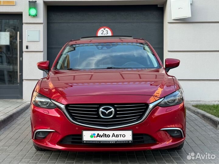 Mazda 6 2.5 AT, 2015, 69 350 км