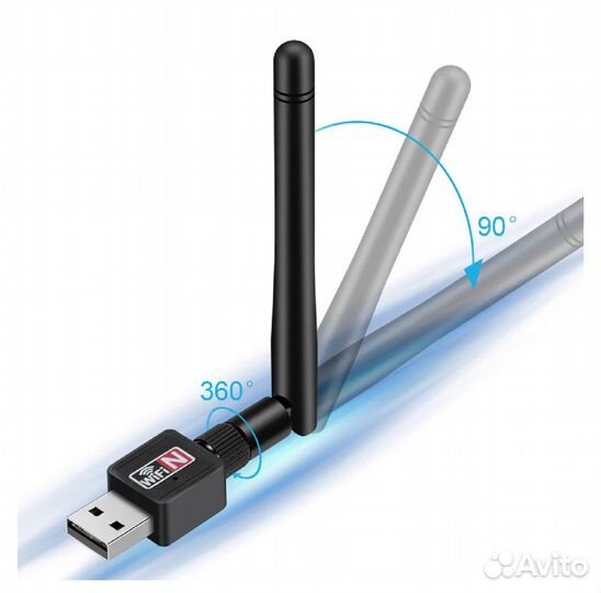 USB Wi-Fi адаптер WI FI Usb 2.0 wireless 802. IIN