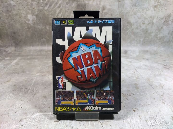 NBA JAM Sega Mega Drive ntsc