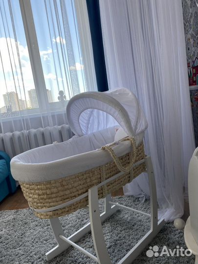 Люлька колыбель плетеная