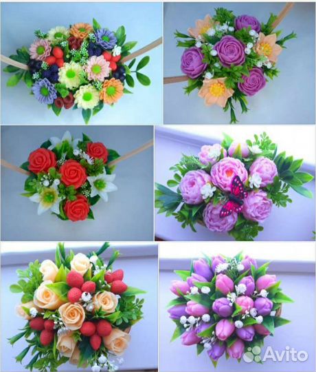 Букет из мыла. Лучший подарок