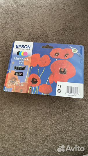 Картриджи epson для xp33/203/303