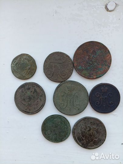 Медные царские монеты