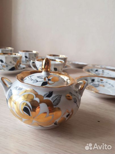 Чайный сервиз вербилки СССР