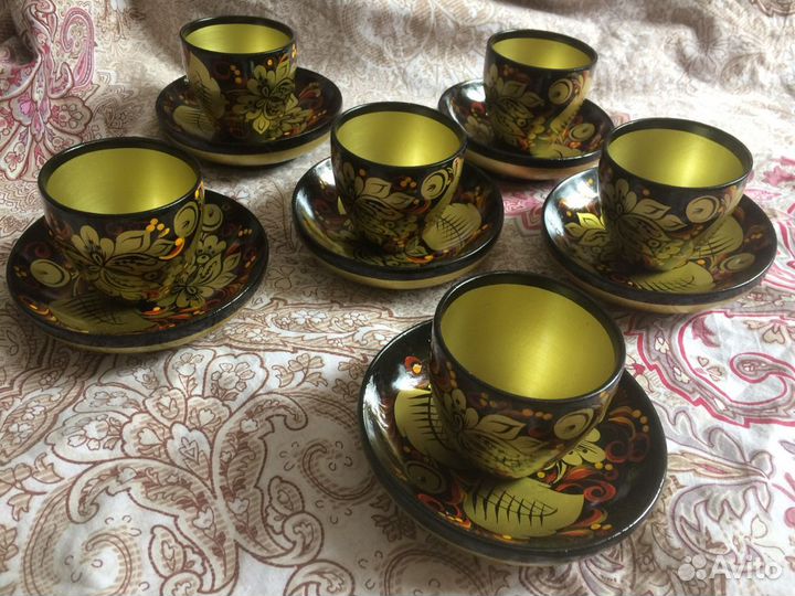 Посуда хохлома