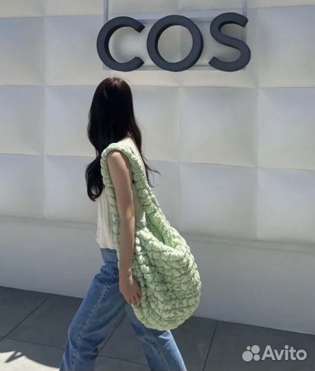 Сумка COS oversized quilted crossbody новая