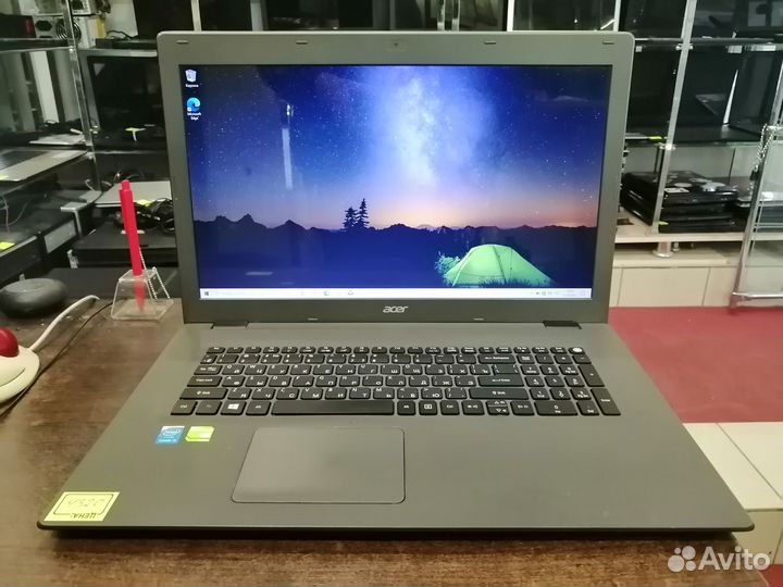 Ноутбук acer e5-772g nVidia GeForce 940M 2GB
