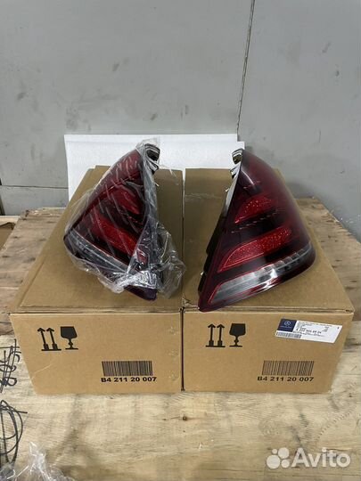 Задние фонари рестайлинг w222