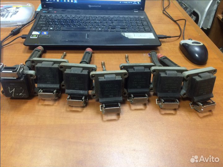 Катушка зажигания ауди фольц 0040100012 077905105