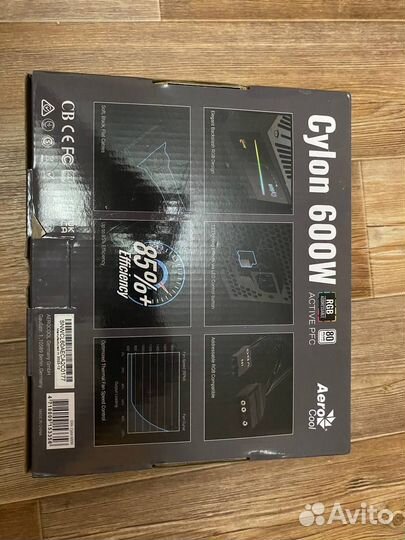 Блок питания Aerocool cylon 600w Гарантия