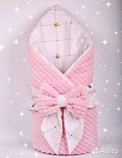 Конверт на выписку новорожденного