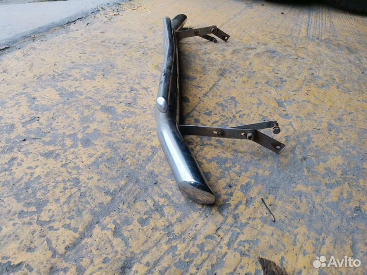 Защита бампера прадо 150