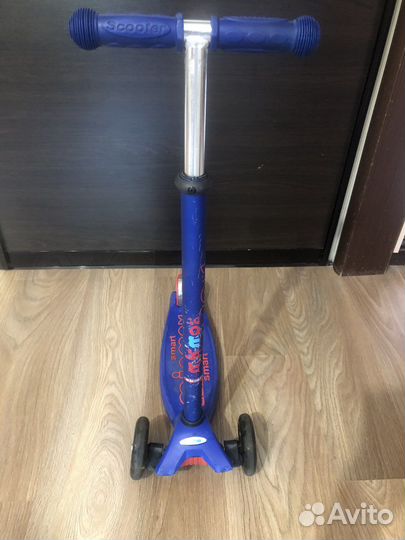 Самокат детский трехколесный бу