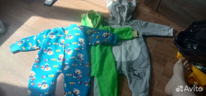 Вещи на мальчика с рождения и до 9 месяцев