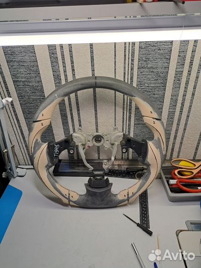 Сделаю.анатомию вашего руля и перетяжка