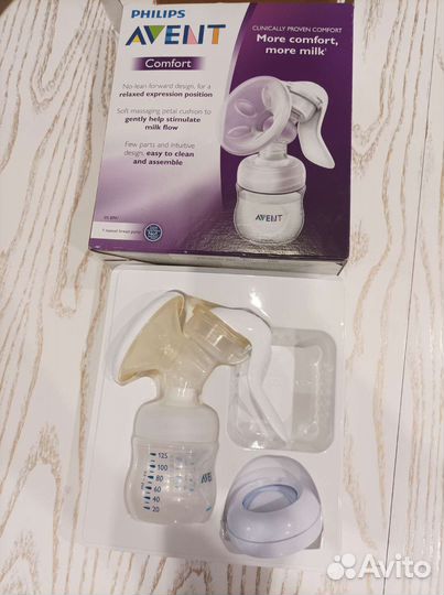 Молокоотсос avent ручной