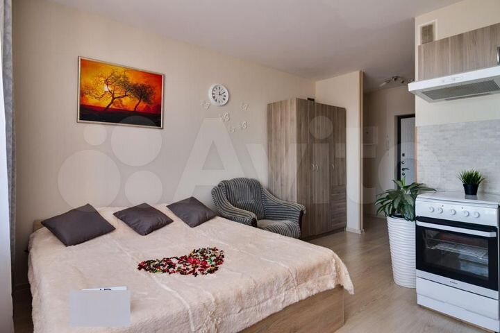 Квартира-студия, 25 м², 15/19 эт.