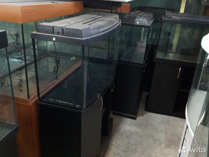 Аквариумы с выгнутым стеклом