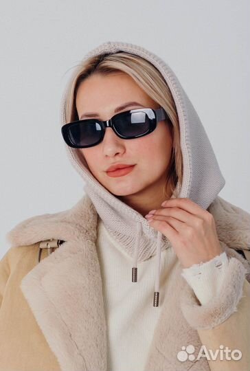 Капор зимний женский