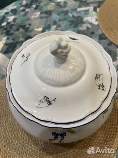 Набор посуды из Чешского форфора