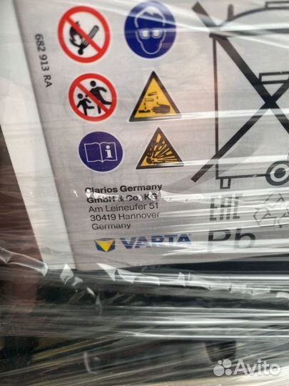 Аккумулятор автомобильный varta promotive black I6