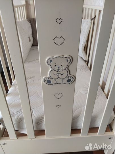 Кроватка и комод детские Erbesi (Италия)