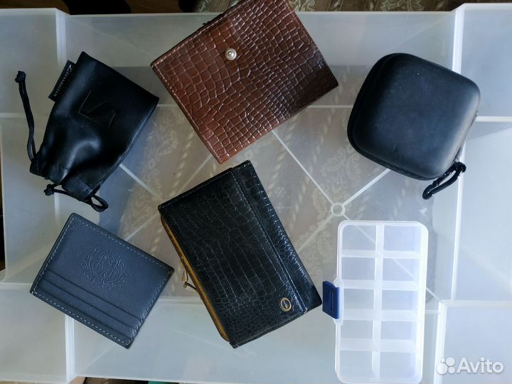 Кошелек, коробочки