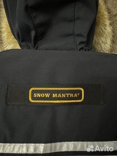 Мужская зимняя парка canada goose snow mantra