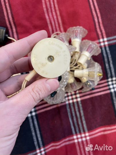 Новогодняя гирлянда СССР