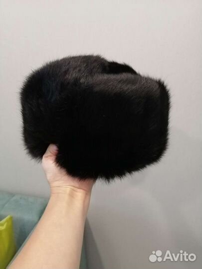 Мужская шапка из кролика новая