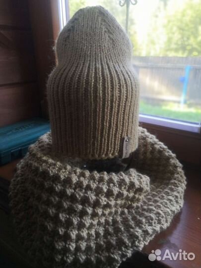 Шапочки бини из мериноса