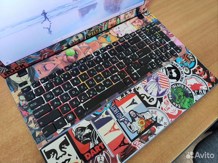 Ноутбук для игр и работы / Asus / geforce 2gb