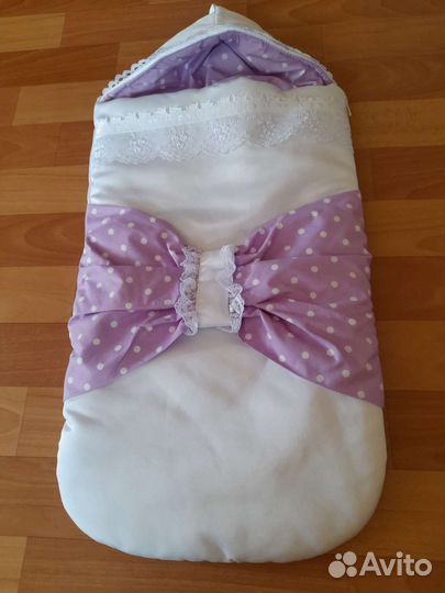 Конверт для новорожденного весна -лето