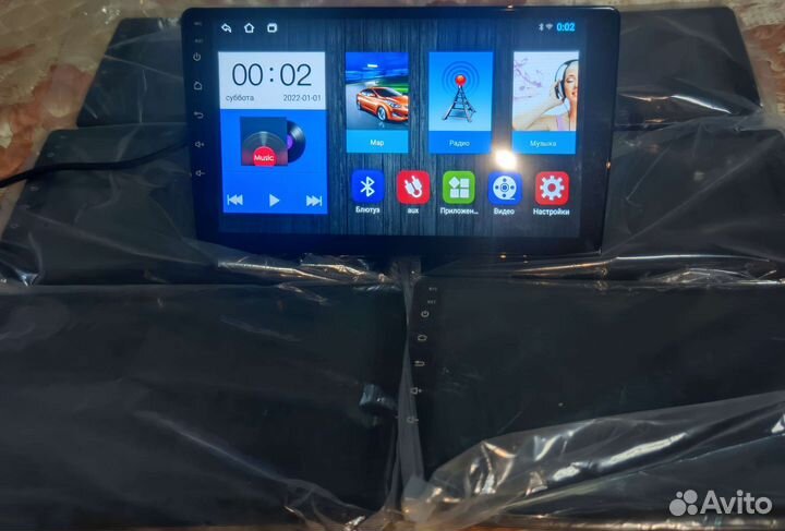 Магнитолы 2DIN 7и9 Aндроид 11/IPS/32G/WiFi/CarPly