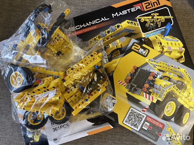 Конструктор Mechanical Master Грузовик-Самолет