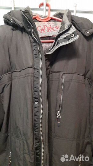 Пуховик мужской чёрный