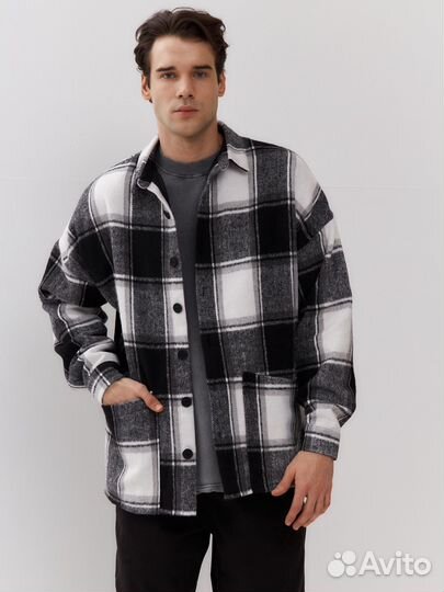 Байковая рубашка мужская