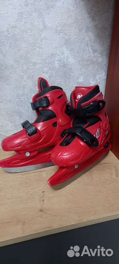 Коньки раздвижные р 30-33