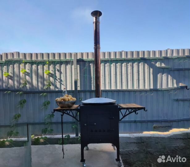 Печь под казан