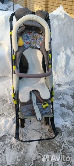 Санки коляска ника 7
