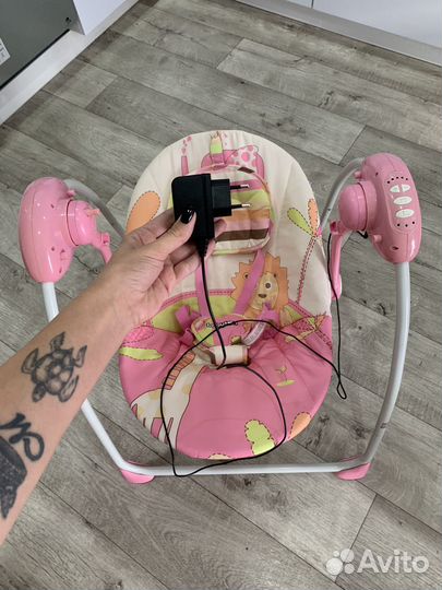 Детские электронные качели