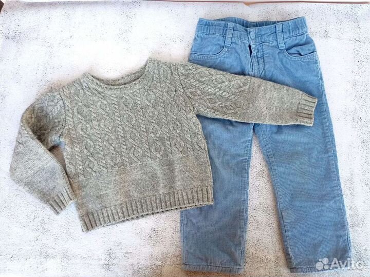 Пакет вещей для мальчика 1-2 года