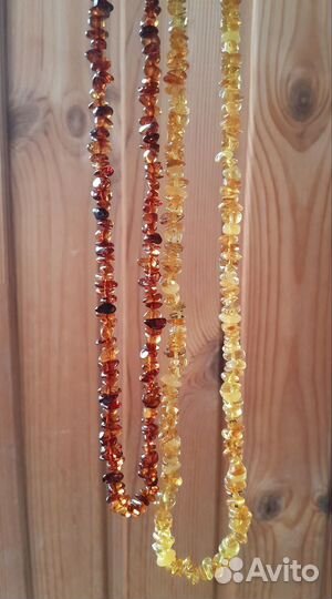 Янтарные бусы