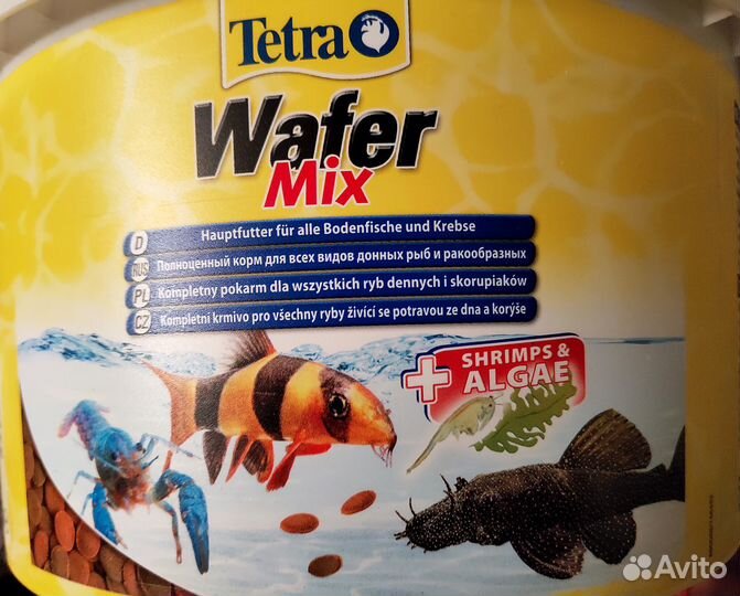 Корма Tetra для аквариумных рыб